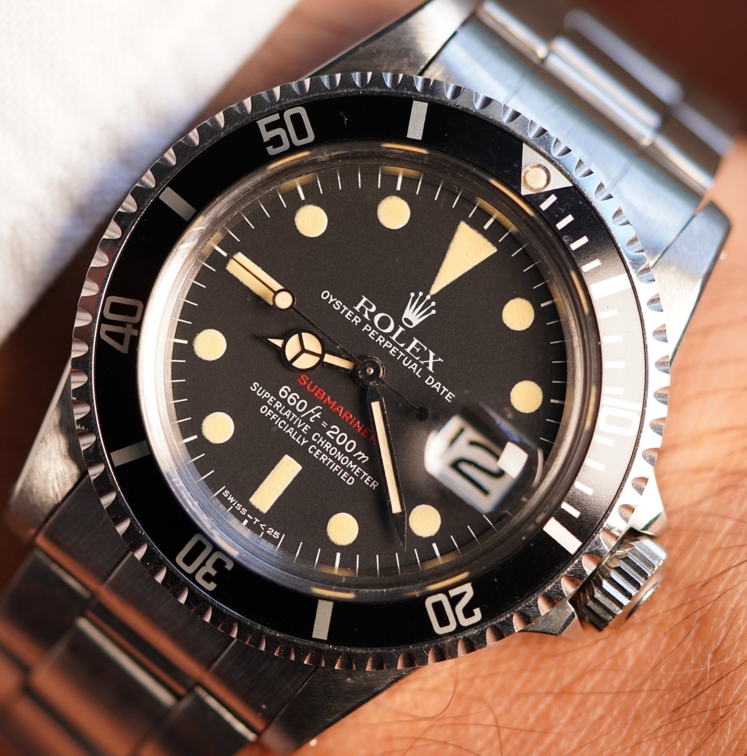 Evoluzione di un'icona Rolex Submariner 1680, 16800, e 168000